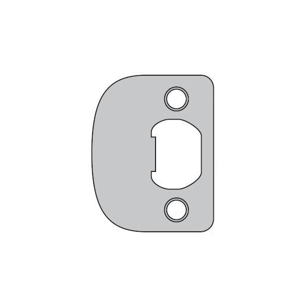 Plainlatch and Deadlatch Strike, Bright Polished Chrome
